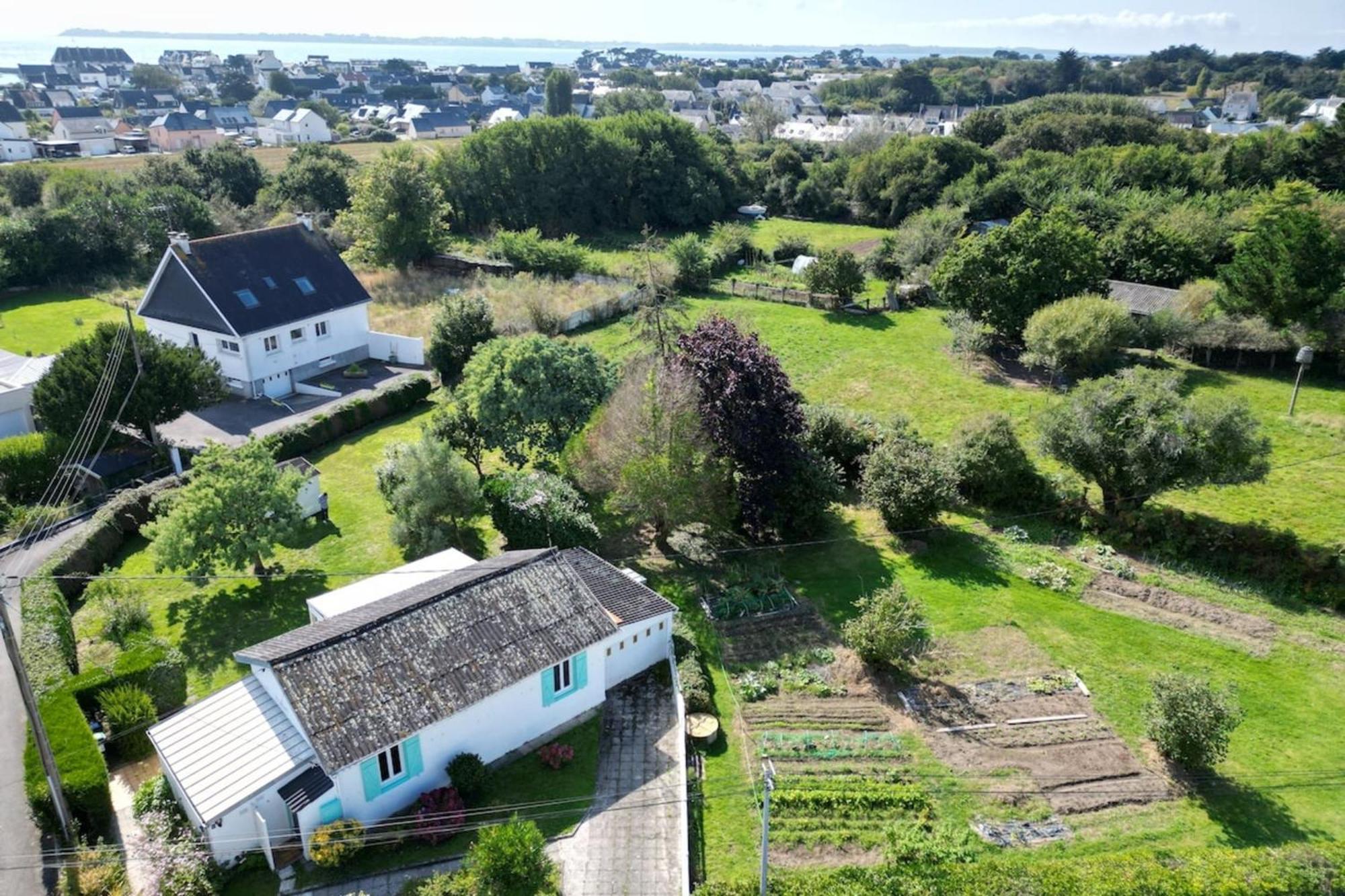 Charmante Maison De Plain Pied - 700M Des Plages Villa Ploemeur Exterior photo